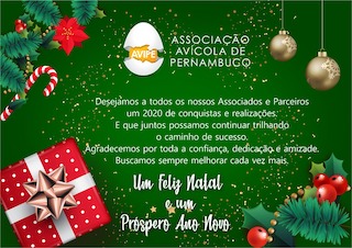 Mensagem de Natal e de Feliz Ano Novo da AVIPE ! – AVIPE – Associação  Avícola de Pernambuco
